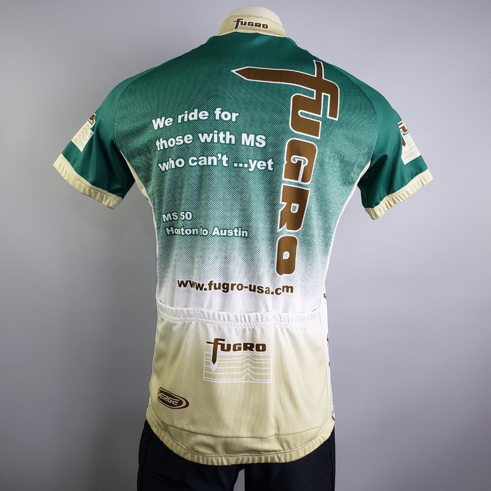 Verge 3/4 zipper 3 back pockets bike jersey bicycle - Picture 7 of 7